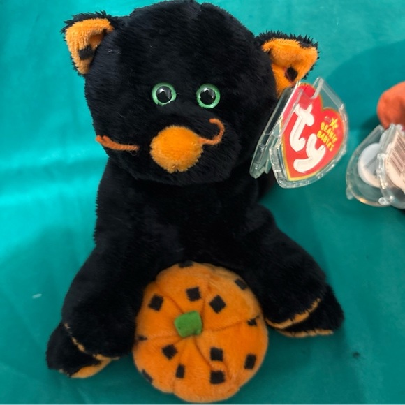 Ty beanie baby- Superstition and Halloween Ty beanie babies- Screams Both 2006 - Picture 3 of 11